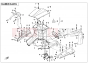 CFMOTO 2020 SSV ZFORCE 1000 (CF1000US-2) FRONT PLASTIC 2 - F04-2