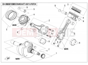 CFMOTO 2020 SSV ZFORCE 1000 (CF1000US-2) CRANKSHAFT @^ CONNECTING ROD @^ PISTON ASSY - E04