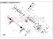 CFMOTO 2020 SSV ZFORCE 1000 (CF1000US-2) TRANSMISSION SYSTEM(3) - E06-3-V2