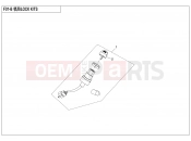 CFMOTO 2021 SSV ZFORCE 1000 (CF1000US-2) LOCK KIT(SUMITOMO) - F01-B