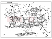 CFMOTO 2021 SSV ZFORCE 1000 (CF1000US-2) FRAME - F03-V5