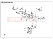 CFMOTO ZFORCE 1000 (CF1000UTR-2) BOTTOM PLASTIC 2 - F04-6