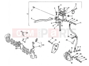 DUCATI 1992 Supersport 600 SS FRONT BRAKE SYSTEM » BRAKING SYSTEM
