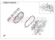 CFMOTO 2021 SSV ZFORCE 1000 (CF1000UTR-2) CVT CASE ASSY