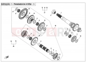 CFMOTO 2021 SSV ZFORCE 1000 (CF1000UTR-2) TRANSMISSION SYSTEM(1)