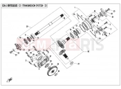 CFMOTO 2021 SSV ZFORCE 1000 (CF1000UTR-2) TRANSMISSION SYSTEM(2)
