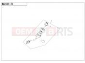 CFMOTO 2021 SSV ZFORCE 1000 (CF1000UTR-2) LOCK KIT(STANDARD)