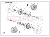 CFMOTO 2021 SSV ZFORCE 1000 (CF1000UTR-2) REAR WHEEL