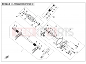 CFMOTO 2021 SSV ZFORCE 1000 (CF1000UTR-2) TRANSMISSION SYSTEM(3) - E06-3-V3