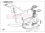 CFMOTO ZFORCE 500 (CF500US) FUEL SYSTEM - F12