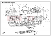 CFMOTO ZFORCE 500 (CF500US) FRAME(2017) - F03-A-V3