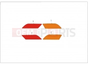 CFMOTO ZFORCE 500 (CF500US) REFLECTOR - F19-5