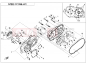 CFMOTO ZFORCE 500 (CF500US) CVT CASE ASSY - E01-3-V3