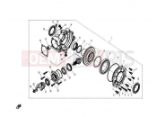 CFMOTO 2015 SSV ZFORCE 600 (CF600-3) REAR AXLE