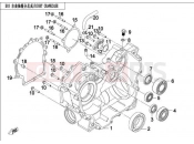 CFMOTO 2015 SSV ZFORCE 600 (CF600-3) RIGHT CRANKCASE - E03