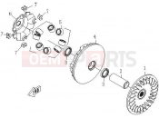 CFMOTO 2015 SSV ZFORCE 600 (CF600-3) PRIMARY SHEAVE - E14