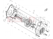 CFMOTO 2015 SSV ZFORCE 600 (CF600-3) COOLING FAN - E25