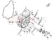 CFMOTO ZFORCE 600 (CF600-3) CRANKCASE COVER (LEFT)