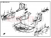 CFMOTO ZFORCE 800 (CF800) MIDDLE PLASTIC - F04-4