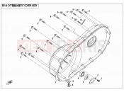 CFMOTO ZFORCE 800 (CF800) CVT COVER ASSY - E01-4