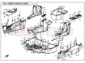 CFMOTO ZFORCE 800 (CF800) MIDDLE PLASTIC - F04-4