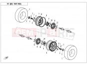CFMOTO ZFORCE 800 (CF800) FRONT WHEEL - F07