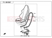 CFMOTO ZFORCE 800 (CF800) SEAT - F13