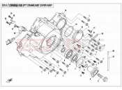 CFMOTO ZFORCE 800 (CF800) LEFT CRANKCASE COVER ASSY - E01-5