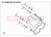 CFMOTO ZFORCE 800 (CF800) CYLINDER HEAD COVER ASSY - E02-1