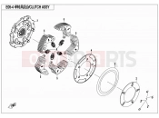 CFMOTO ZFORCE 800 (CF800) CLUTCH ASSY - E05-4