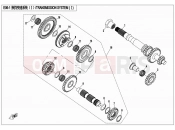 CFMOTO ZFORCE 800 (CF800) TRANMISSION SYSTEM (â ) - E06-1