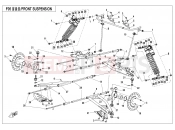 CFMOTO ZFORCE 800 (CF800) FRONT SUSPENSION - F05