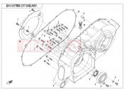 CFMOTO ZFORCE 800 (CF800) CVT CASE ASSY. - E01-3