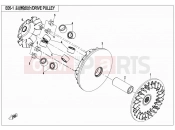 CFMOTO ZFORCE 800 (CF800) DRIVE PULLEY - E05-1