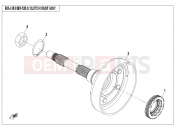CFMOTO ZFORCE 800 (CF800) CLUTCH CRUST ASSY. - E05-3