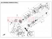 CFMOTO ZFORCE 800 (CF800) TRANSMISSION SYSTEM(2,2017) - E06-2-A