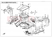 CFMOTO ZFORCE 800 (CF800) FRONT PLASTICS - F04-2-V2