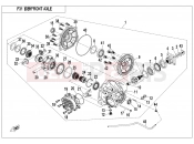 CFMOTO ZFORCE 800 (CF800) FRONT AXLE - F31-V2