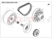 CFMOTO ZFORCE 800 (CF800) CVT ASSY. - E05