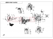 FRONT PLASTICS - F04-1 - CFMOTO ZFORCE 800 (CF800SU-3) 2026