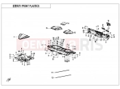 FRONT PLASTICS - F04-2 - CFMOTO ZFORCE 800 (CF800SU-3) 2026