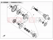 CFMOTO ZFORCE 800 (CF800US-A) GEARSHIFT ASSY (1) - E06-1