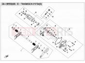 CFMOTO ZFORCE 800 (CF800US-A) GEARSHIFT ASSY(3) - E06-3