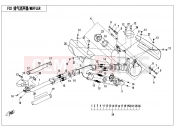 CFMOTO ZFORCE 800 (CF800US-A) MUFFLER COMP - F02