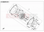 CFMOTO ZFORCE 800 (CF800US-A) FAN ASSY - E18
