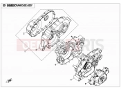 CFMOTO 2016 SSV ZFORCE 800 (CF800US-A) CRANKCASE ASSY - E01