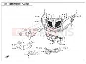 CFMOTO ZFORCE 800 (CF800US-A) FRONT PLASTICS 1 - F04-1