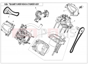 CFMOTO ZFORCE 800 (CF800US-A) CYLINDER HEAD @^ CYLINDER ASSY. - E02-V2
