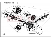 CFMOTO 2020 SSV ZFORCE 800 (CF800US-A) FRONT AXLE - F31-V1