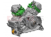 CFMOTO 2021 SSV ZFORCE 800 (CF800US-A) 2V91W ENGINE(LONG FRONT OUTPUT SHAFT) - E00-1